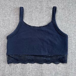 abercrombie  kids Lace Trim Bralette